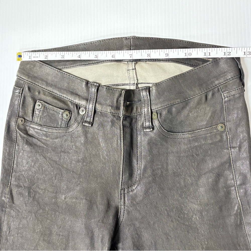 Rag and Bone Skinny Leather Jeans - Picture 7 of 14